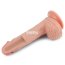 8.5'' Dual layered Platinum Silicone Cock Realistic Dildo  [ 21,5 x 4 cm ] - detaliu finisaj