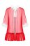 Babydoll Sexy Santa Claus Obsessive - Rosu - detaliu finisaj