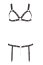 Hamuri Femei Bad Kitty "Naughty Toys" - Negru - dimensiuni complete