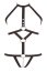 Straps Body Bad Kitty -Negru