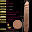 Vibrator Natural Barbara Jack Realistic Multi-Speed [ 25,5 cm x 4,9 cm ] - culoare si material