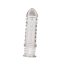 Prelungitor Penis Swirls Grey [ + 2,5 cm ] - detaliu design
