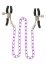 Cleme Sfarcuri ToyJoy "Nipple Chain" 50 cm - vedere frontala