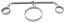 Spreader Bar Inox, Restraint Set with Pillory - detaliu finisaj