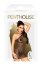 Rochie si Bikini Tanga Bombshell Penthouse, stralucitoare, transparenta, neagra# - culoare si material