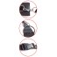 Sistem imobilizare pentru pat, Fetish Fantasy Series, Ultimate Bed Restraint System, 4 catuse, curele, nailon, negre, marime universala - detaliu finisaj