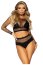Set Lenjerie Intima Leg Avenue -Negru
