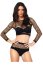 Set Lenjerie Intima Leg Avenue -Negru