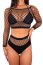 Set Lenjerie Intima Leg Avenue -Negru