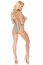 Body Leg Avenue, Shredded opaque cut out, Rainbow, S-L#