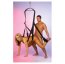 Fetish Fantasy Swing, Negru - detaliu design