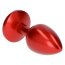Butt Plug AnalToyz4Lovers "Deep Red" 7 cm - Rosu##