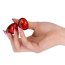 Butt Plug AnalToyz4Lovers "Deep Red" 7 cm - Rosu##