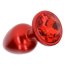 Butt Plug AnalToyz4Lovers "Deep Red" 7 cm - Rosu##