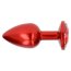 Butt Plug AnalToyz4Lovers "Deep Red" 7 cm - Rosu##