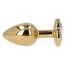 Butt Plug AnalToyz4Lovers "Golden Dream" 7 cm - Galben##