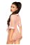 Kimono  Sexy cu Chiloti Midnight Mirage Penthouse - Roz - detaliu design