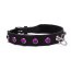 Zgarda cu Pietre Roz Devil Sticks 45 cm - Negru##
