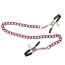 Cleme Sfarcuri ToyJoy "Nipple Chain" 50 cm - dimensiuni complete