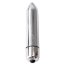 Vibrator Toyz4Lovers "Maxi Bullet" 9 cm - Argintiu - detaliu design