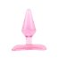 ButtPlug Chisa Novelties "MisSweet" 6,6 cm - Roz - culoare si material
