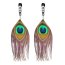 Cleme Sfarcuri cu Pene Lovetoy "Feather Nipple Clamps" - Argintiu##