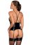 Set Corset si chiloti, Stormea, Obsessive, Latex Look# - detaliu design