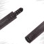 Zgarda cu lesa si lant, Lovetoy, Bondage, piele ecologica, 70 cm - detaliu finisaj