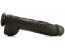 Dildo XXL Realistic Bam Negru - vedere laterala