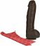Dildo XXL Realistic Bam Negru - culoare si material