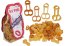 Paste Fainoase Funny King Size, OOTB, din grau dur cu piper, in 2 culori, 250 gr