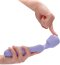 Aparat Masaj Loveline Massage Wand Jiggle, Purple - dimensiuni complete