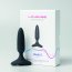 Vibrator Anal Lovense »Hush 2« 4,7 cm - Negru