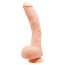 Dildo XXL, Beautiful Jack, Life Like Skin, [ 26 cm x 5 cm ] - accesorii incluse