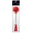 Padela cu Puf Sweet Caress 52 cm - Rosu - culoare si material
