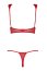 Set Bikini si Sutien Obsessive Hunteria - Rosu - dimensiuni complete