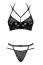 Set Lenjerie Intima Bagirella Obsessive - Negru