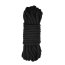 Sfoara Bondage, Chisa Novelties, Retrain Me Rope, poliester, negru, 10 m - detaliu design