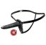 StrapOn Pipedream »Fetish Fantasy Series«  15 cm - Negru - culoare si material