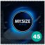 Prezervative Premium My Size "MY SIZE PRO" 45 mm - 3 Bucati - detaliu design
