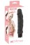 Vibrator, Nature Skin, Big, Negru, 8 Moduri Vibratii, 23 cm x 4,5 cm - vedere frontala