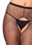 Ciorapi Plasa cu Decupaje Fishnet Crotchless Pantyhose Leg Avenue - Negru