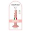 Dildo Anal Elio, Natural, 14 cm x 3,5 cm - detaliu finisaj