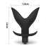 Vibrator Anal Plug Dilator Lovetoy »Booty Blaster« 11,4 cm - Negru