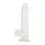 Dildo Transparent Toyz4Lovers "Real Rapture" 19 cm - detaliu design