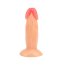 Dildo Realistic Natural, Mini Anal Start [ 11,5 cm x 3,2 cm ] - dimensiuni complete