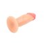 Dildo Realistic Natural, Mini Anal Start [ 11,5 cm x 3,2 cm ] - vedere laterala