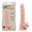 Dildo Natural Realistic [ 19,5 cm x 3,5 cm ] - vedere frontala