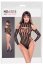 Body NO:XQSE, Negru, cu dungi verticale, S-L# - detaliu finisaj