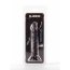 Dildo Negru, Ultra Soft Dildo Black, subtire, 14 cm x 2,5 cm - detaliu design